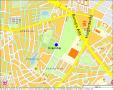 Kart over omr�det rundt Bellah�j