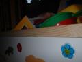 Liquid stickers med blomster