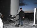 19: Kolaf kommer ut med vognen n�r vi starter opp for � reise