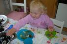 Ruth spiser bl�skjell