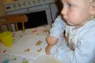 Ruth pr�ver s� godt hun kan