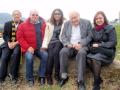 Marius, Arne, Jim, onkel Rolv og Therese