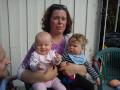 Rakel, Monica og Theodor